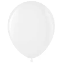 Воздушные шары 50 шт. М12/30 см. Meshu пастель белый