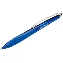 Ручка шариковая автоматическая Schneider "Haptify" синяя 10 мм. грип