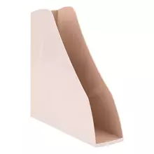 Лоток для бумаг вертикальный Стамм. "Вектор" розовый ширина 80 мм.