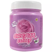 Слайм Cream-Slime фиолетовый с ароматом йогурта 250 мл
