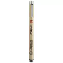 Ручка капиллярная Sakura "Pigma Brush" черная кистевая