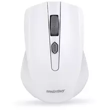 Мышь беспроводная Smartbuy ONE 352, белый, USB, 4btn+Roll