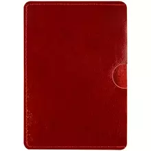 Обложка-чехол для паспорта OfficeSpace кожа красный