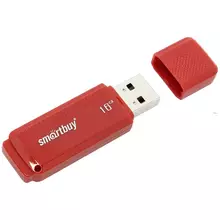 Память Smart Buy "Dock" 16GB USB 2.0 Flash Drive красный