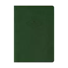 Телефонная книга А5, 80 л. кожзам, OfficeSpace "Winner" зеленый, с вырубкой