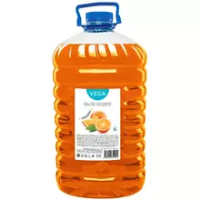 Мыло жидкое Vega "Апельсин" 5 л. ПЭТ