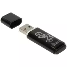 Память Smart Buy "Glossy" 32GB USB 2.0 Flash Drive черный