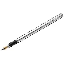 Ручка перьевая Luxor "Cosmic" синяя 08 мм. корпус хром