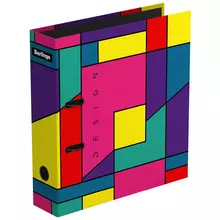 Папка-регистратор Berlingo "Color Block" 80 мм. ламинированная с рисунком