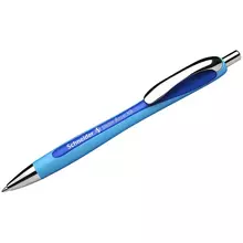 Ручка шариковая автоматическая Schneider "Slider Rave" синяя 14 мм.