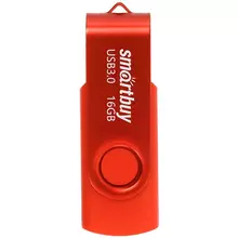 Память Smart Buy "Twist" 16GB USB 3.0 Flash Drive красный