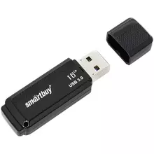 Память Smart Buy "Dock" 16GB USB 3.0 Flash Drive черный