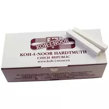 Мелки белые Koh-I-Noor 100 шт. квадратные картонная коробка