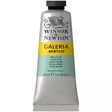 Краска акриловая художественная Winsor&Newton "Galeria" 60 мл. туба бледно-оливковый