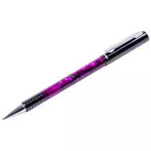 Ручка шариковая подарочная Berlingo "Fantasy" синяя 07 мм. корпус: фиолетовый акрил