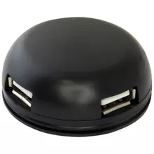 Разветвитель USB Defender Quadro Light USB2.0-хаб 4 порта черный