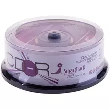 Диск CD-R 700Mb Smart Track 52x Cake Box (25 шт.)
