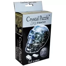 Пазл 3D Crystal puzzle "Череп черный"
