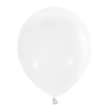 Воздушные шары 100 шт. М12/30 см. ПатиБум белый пастель