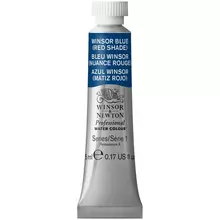 Акварель художественная Winsor&Newton "Professional" 5 мл. туба №709 синий (красный оттенок)