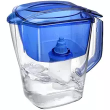 Кувшин-фильтр для воды Барьер "Гранд" индиго, с картриджем, 4,2 л