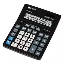 Калькулятор настольный Eleven Business Line CDB1201-BK 12 разрядов двойное питание 155*205*35 мм. черный