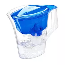 Кувшин-фильтр для воды Барьер "Танго" синий с узором с картриджем 25 л. без индикатора