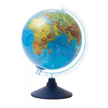 Глобус физико-политический Globen, 25 см. с подсветкой от батареек на круглой подставке