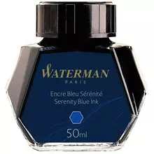 Чернила Waterman синие, 50 мл