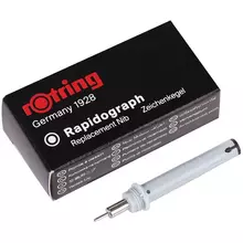 Пишущий элемент для рапидографа Rotring 0,6 мм.