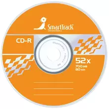 Диск CD-R 700Mb Smart Track 52x Cake Box (50 шт.)