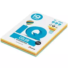 Бумага IQ "Color Intensive Mixed Packs" А4 80г./м2 250 л. (5 цветов)