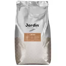 Кофе в зернах Jardin "Crema" вакуумный пакет 1 кг.