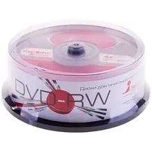 Диск DVD-RW 4.7Gb Smart Track 4x Cake Box (25 шт.)
