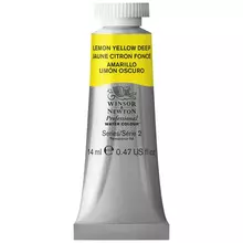 Акварель художественная Winsor&Newton "Professional" 14 мл. туба насыщенно-желтый лимон