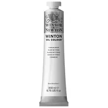 Краска масляная художественная Winsor&Newton "Winton" 200 мл. туба Белила титановые