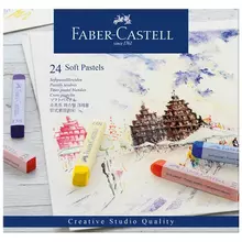 Пастель Faber-Castell "Soft pastels", 24 цвета