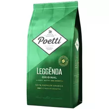 Кофе в зернах Poetti "Leggenda Original" вакуумный пакет 1 кг.