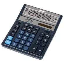 Калькулятор настольный Eleven SDC-888X-BL 12 разрядов двойное питание 158*203*31 мм. синий