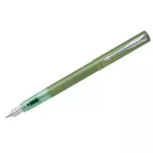 Ручка перьевая Parker "Vector XL Green" синяя 08 мм. подарочная упаковка