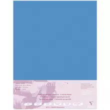 Бумага для пастели 5 л. 500*700 мм. Clairefontaine "Pastelmat" 360г./м2 бархат темно-синий