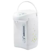 Чайник-термопот Волжанка ТМП-002 38 л. 750Вт пластик белый