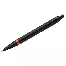 Ручка шариковая Parker "IM Professionals Flame Orange BT" синяя 10 мм. подарочная упаковка