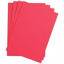 Цветная бумага 500*650 мм. Clairefontaine "Etival color" 24 л. 160г./м2 интенсивный розовый легкое зерно 30%хлопка 70%целлюлоза