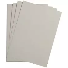 Цветная бумага 500*650 мм. Clairefontaine "Etival color" 24 л. 160г./м2 облачно-серый легкое зерно 30%хлопка 70%целлюлоза