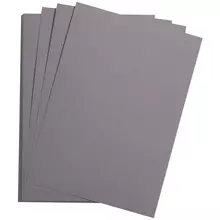 Цветная бумага 500*650 мм. Clairefontaine "Etival color" 24 л. 160г./м2 темно-серый легкое зерно 30%хлопка 70%целлюлоза