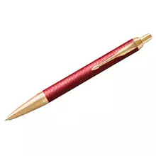 Ручка шариковая Parker "IM Premium Red GT" синяя 10 мм. подарочная упаковка