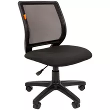Кресло оператора Chairman 699 Б/Л PL спинка ткань-сетка черная/сиденье TW черная без подлокотников