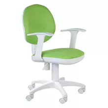 Кресло детское Бюрократ CH-W356AXSN/15-118 салатовый пластик белый