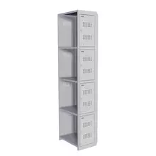 Шкаф для раздевалок модульный Практик ML-04-30 (доп. модуль) 1830*300*500, 1 секция S23099441202 